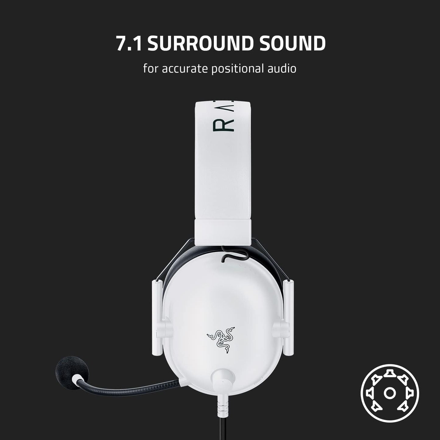 buy with crypto-Razer BlackShark V2 X - White -Razer