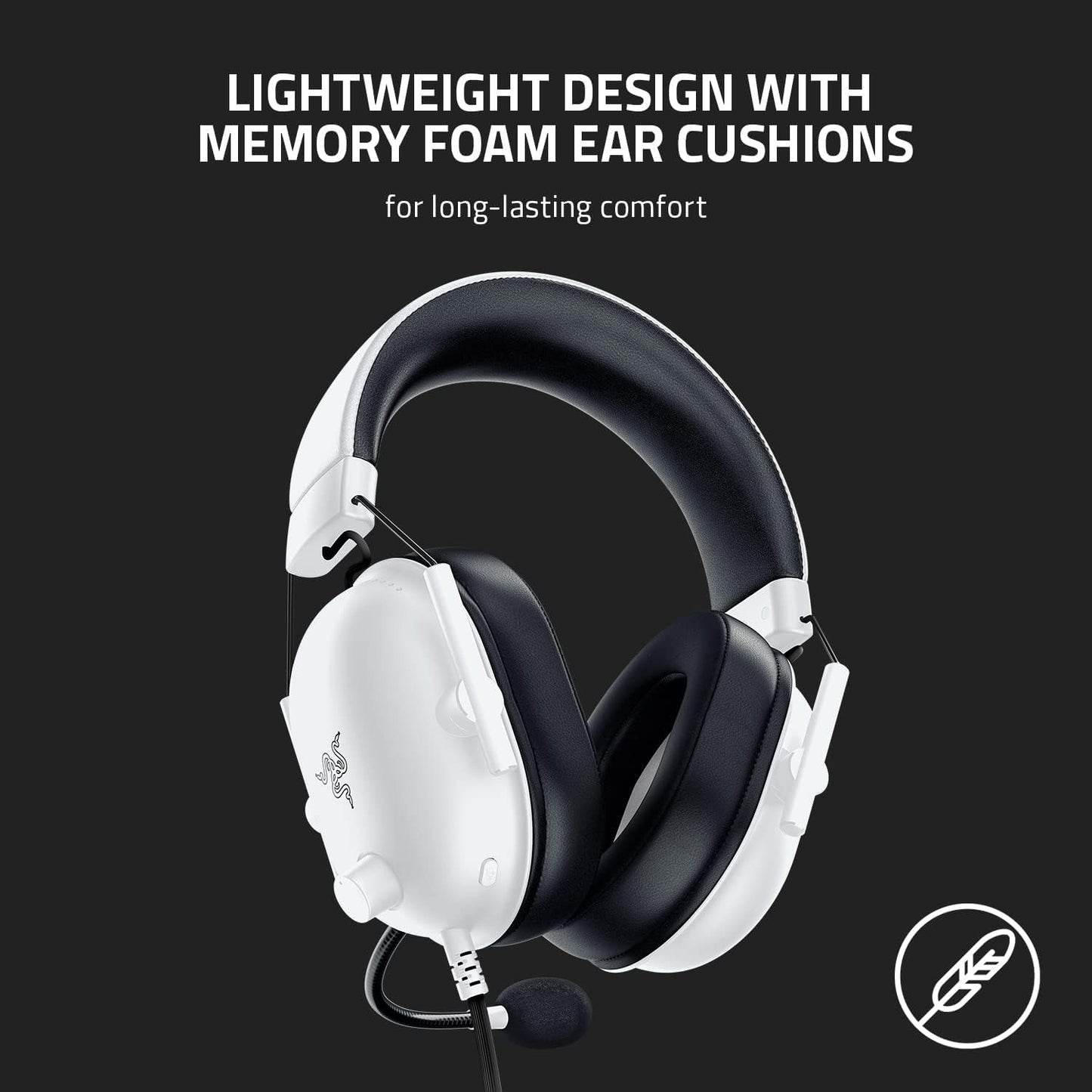 buy with crypto-Razer BlackShark V2 X - White -Razer