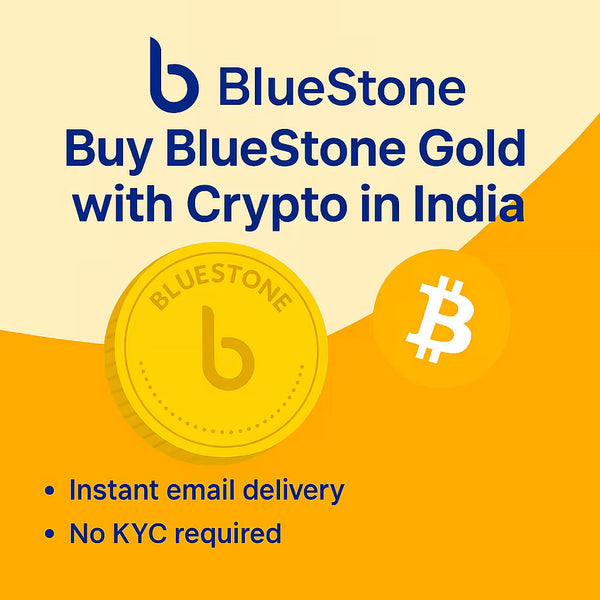 How to Buy Bluestone Gift Card in India with Crypto