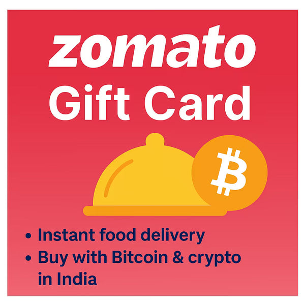 How to Buy Zomato Gift Card in India with Crypto | Instant Delivery