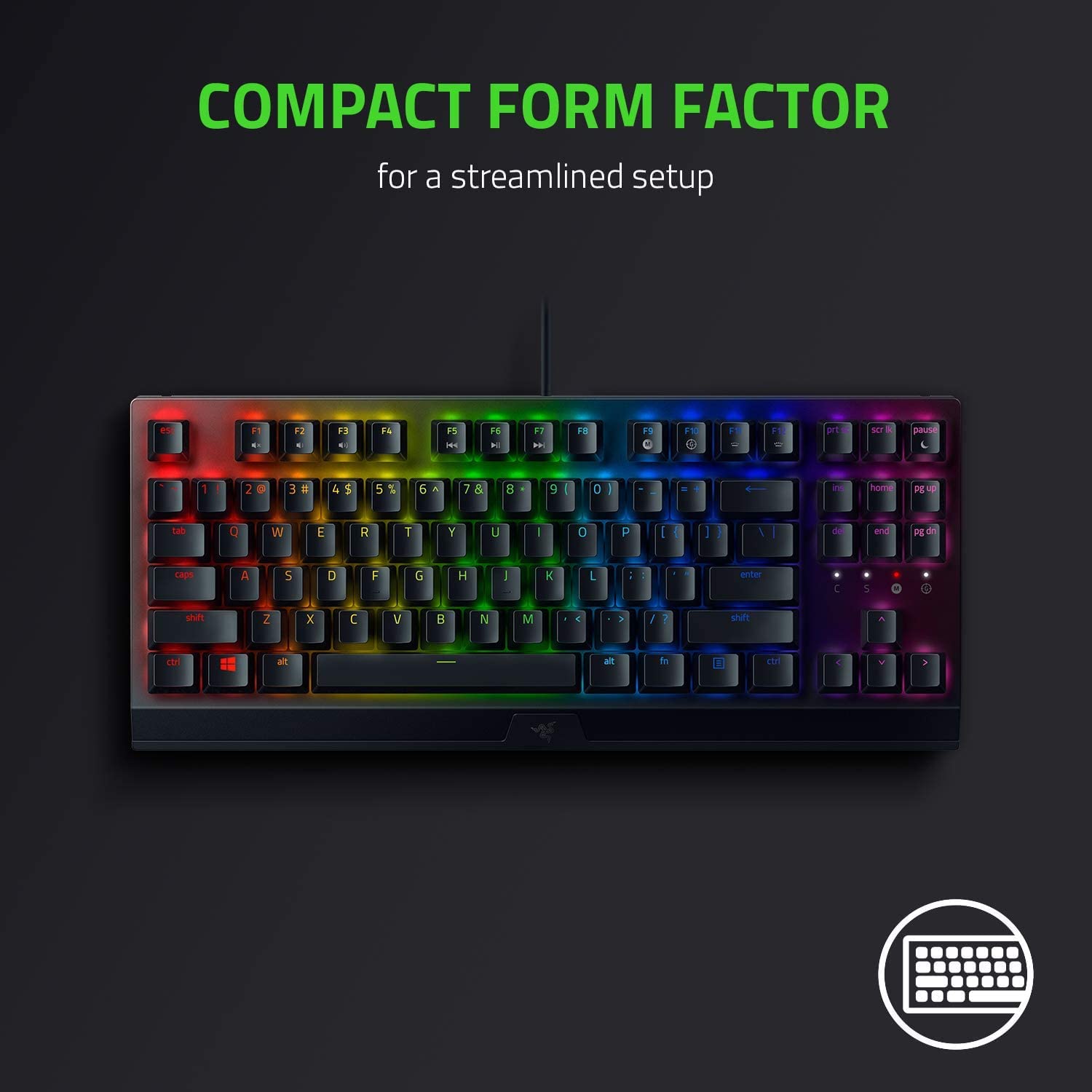 buy with crypto-Razer Blackwidow V3 Tenkeyless-Razer