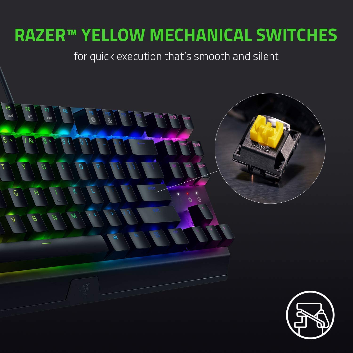 buy with crypto-Razer Blackwidow V3 Tenkeyless-Razer