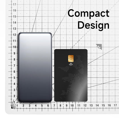 Xiaomi Ultra Slim Power Bank - Lightest & Slimmest 10mm, 20W Fast Charging, Type-C Input & Output, Power Delivery QC 3.0, 12 Layers Safety Protection, Supports iOS, Android & Any Type C Devices