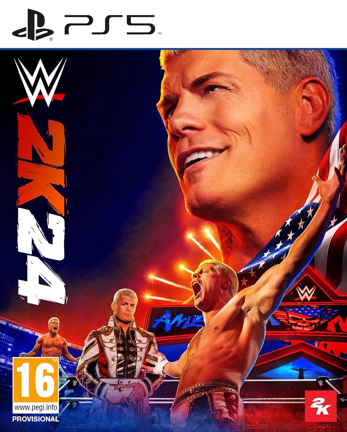 buy with crypto-2K Games Wwe 2K24 | Standard E-Sony