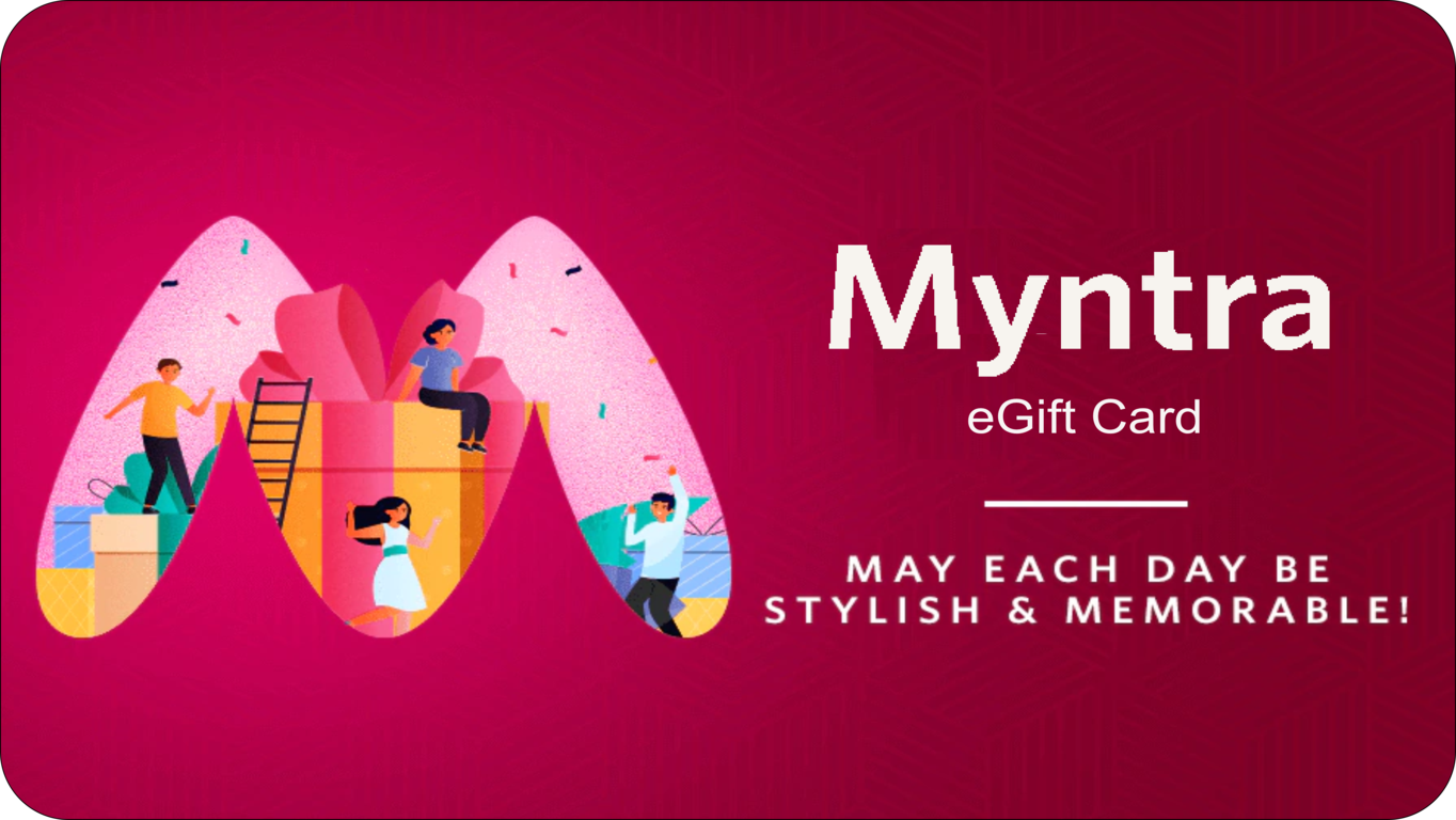 Buy Myntra Gift Card with Bitcoin and Crypto on Genghis.pro