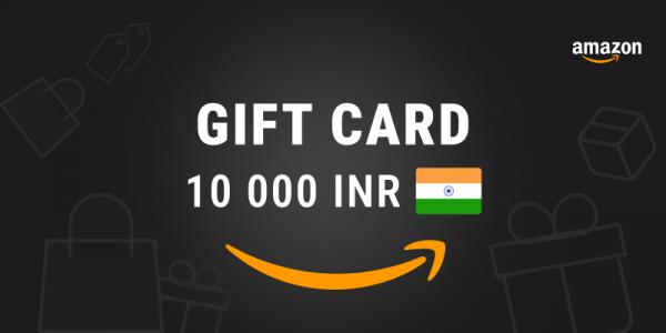 Buy ₹10000 INR Amazon Pay Gift Card with Bitcoin and Crypto on Genghis.pro