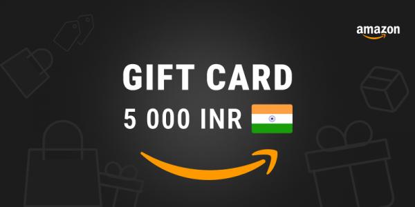 Buy ₹5000 INR Amazon Pay Gift Card with Bitcoin and Crypto on Genghis.pro